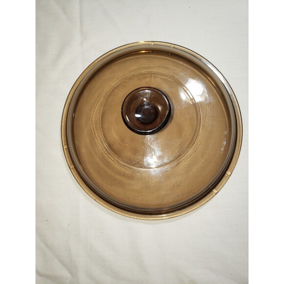 PYREX Other - Corning Ware 8.5" PYREX Round Amber V-2.5-C Lid Fits VISIONS 2.5 Liter Pan